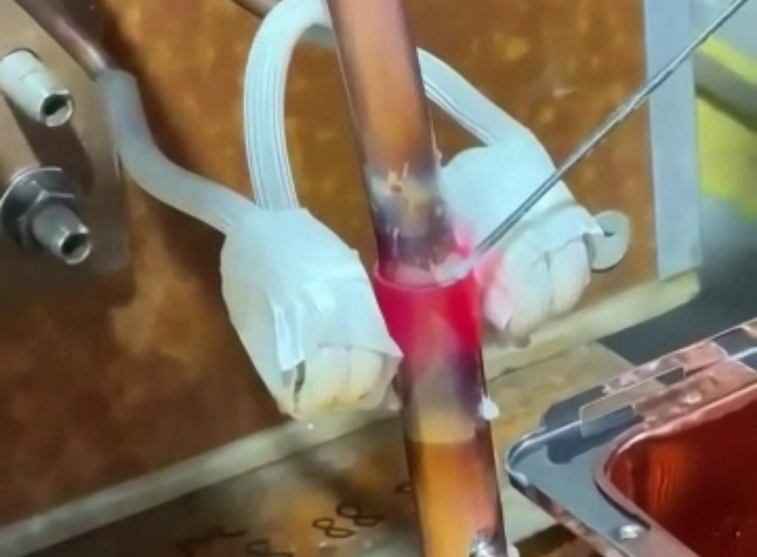 銅管焊接告別虛焊漏焊！海拓高頻焊接設備精準破局