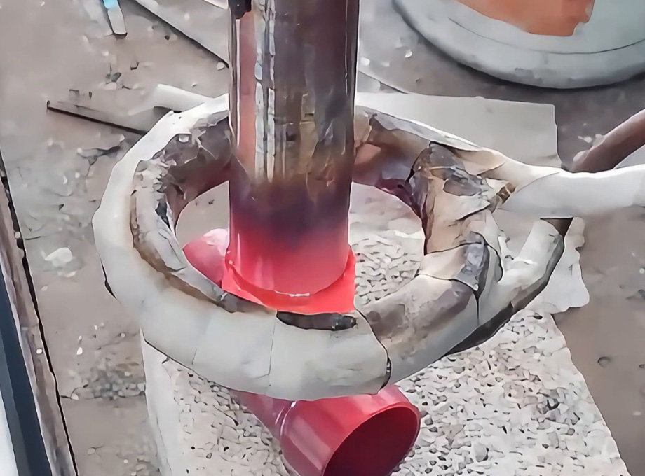 銅管三通焊接告別火焰焊！海拓高頻焊機5秒搞定，新手也能焊出精品